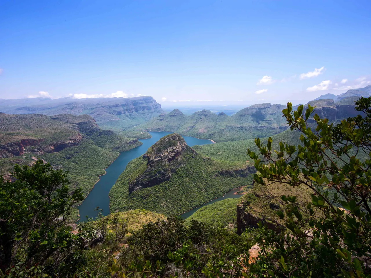 Den tredje største canyonen i verden, Three Rondavels, kan oppleves på Panoramaruten Den tredje største canyonen i verden, Three Rondavels, kan oppleves på Panoramaruten