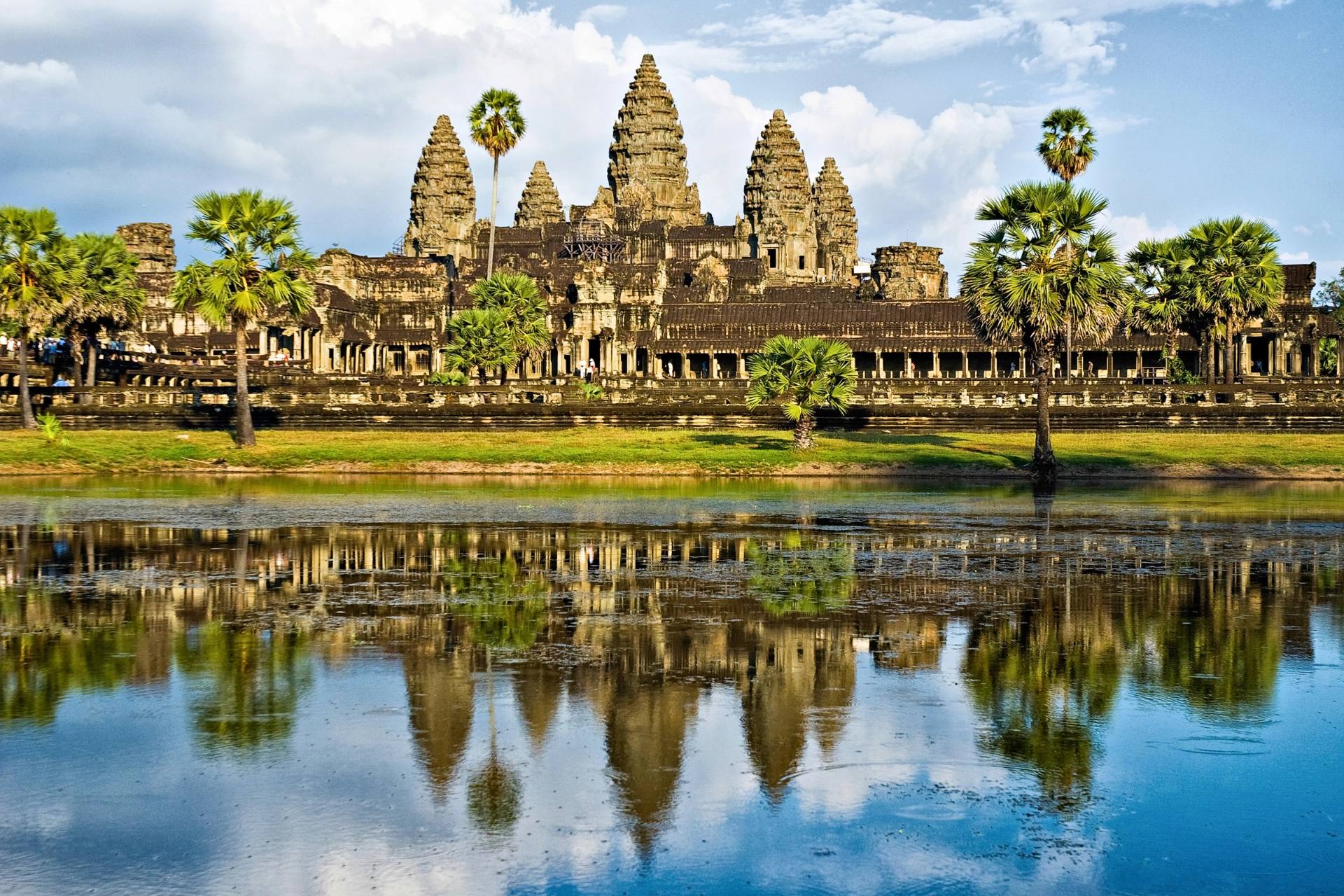 Det ikoniske Angkor Wat-templet