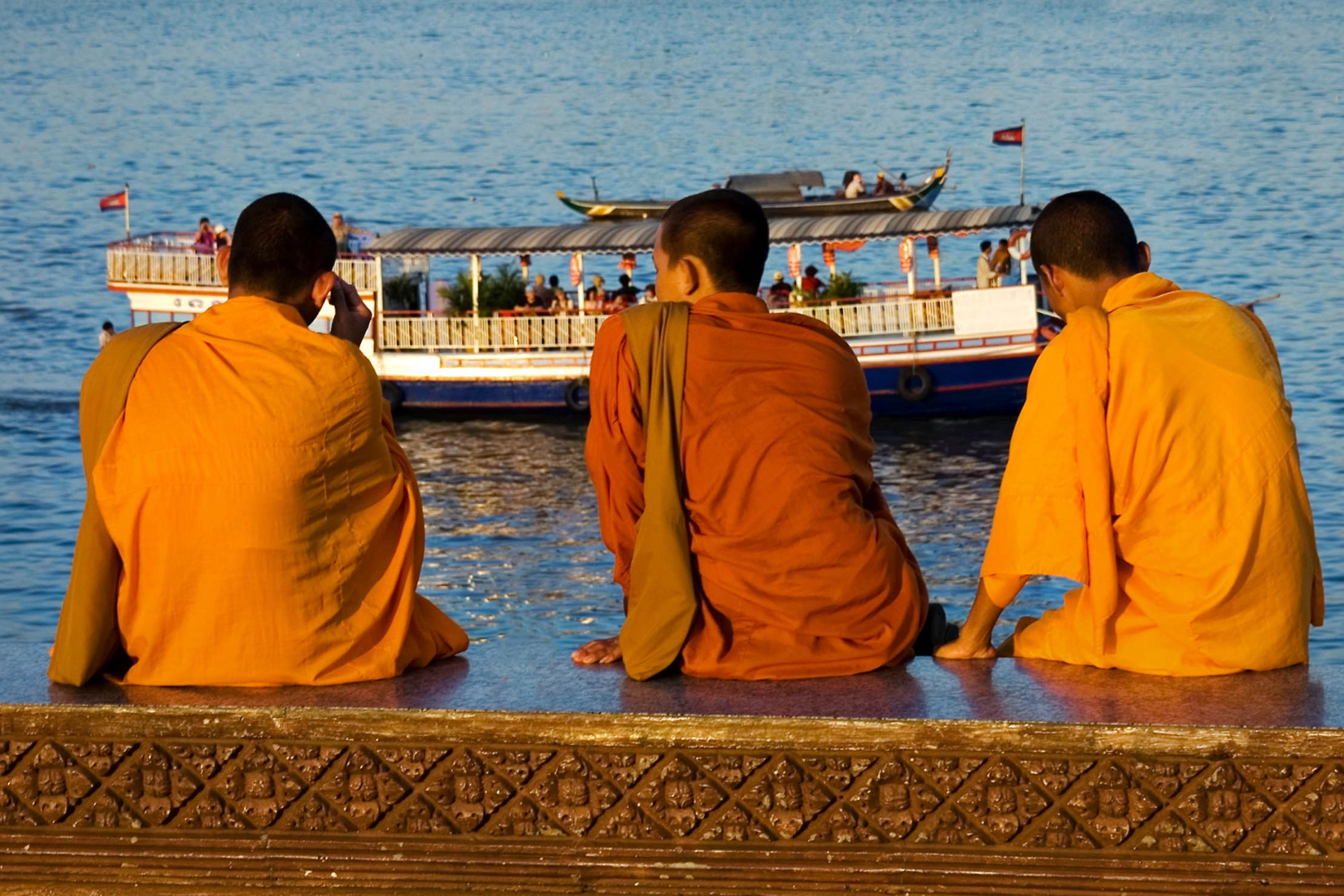 Munker i Phnom Penh, Kambodsja