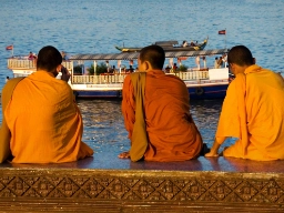 Munker i Phnom Penh, Kambodsja